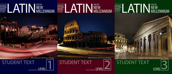 Latin for the New Millennium Levels 1, 2, and 3 Covers